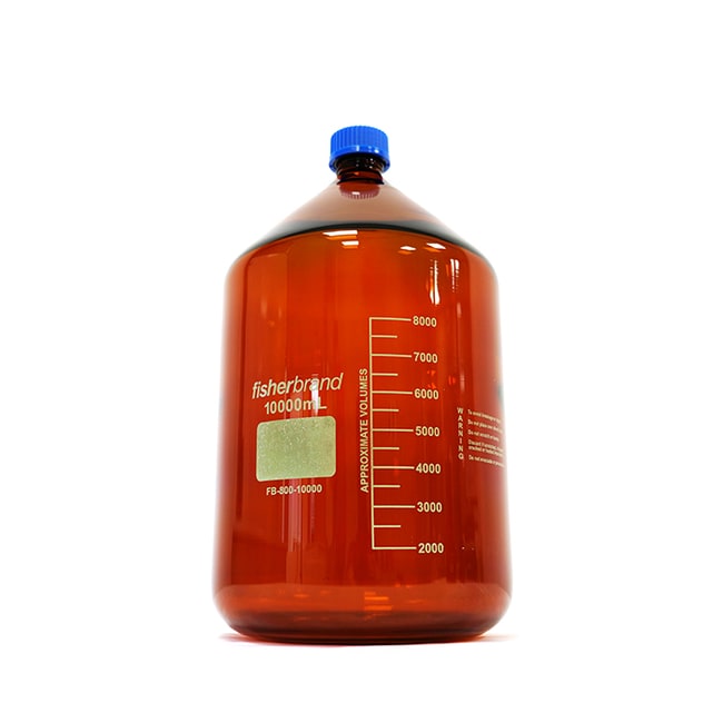 Fisherbrand Laborflasche Braunglas 10L,